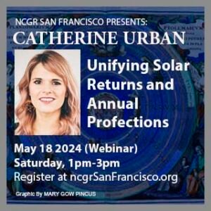 Catherine Urban NCGR-SF May 18 2024